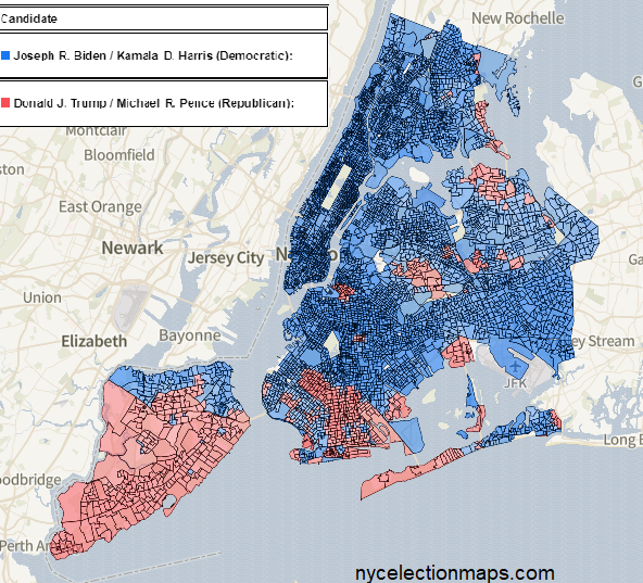 2020 NYC General Election Maps NYC Election Maps